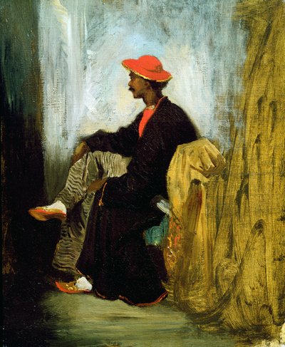 Study of an Indian from Calcutta, 1823 by Ferdinand Victor Eugene Delacroix